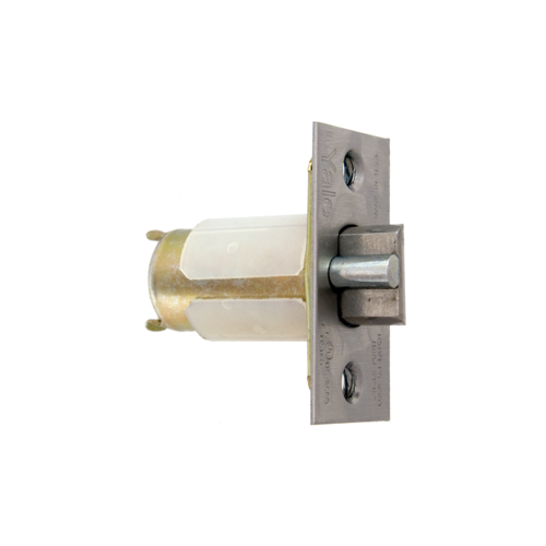 Yale Security Inc 380AN US3 Deadlatch 2-3/4" Backset, 5300LN Series, 1/2" Throw, 2-1/4" x 1-1/8" Front, Grade 1, Bright Brass 605/US3