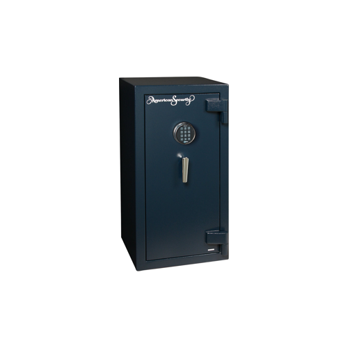 Electronic Home Safe Powder Coat Blue