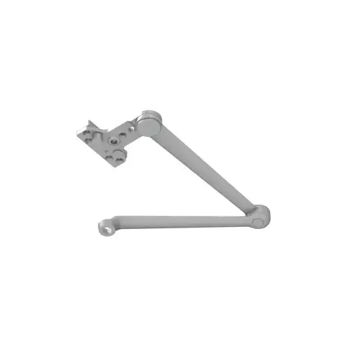 4040XP Cush-N-Stop Arm, Forged Steel Main and Forearm, Stop in Soffit Shoe, 689/AL Aluminum Powder Coat