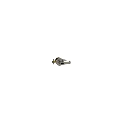 195RAB IC Entry Lever Lockset Satin Chrome
