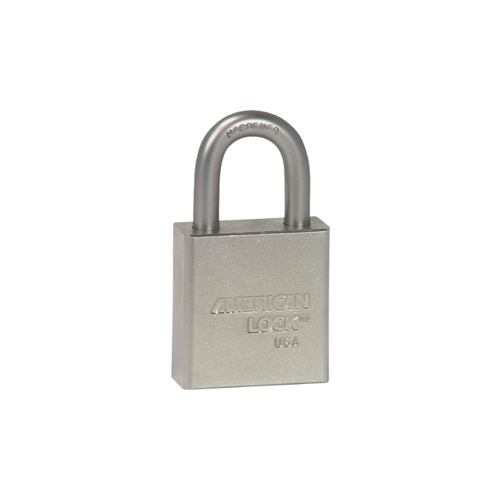 Steel Padlock Chrome