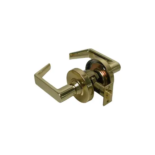 Grade 1 Passage Rhodes Lever, 2-3/4" Backset, UL, ANSI Strike, 605/US3 Bright Brass