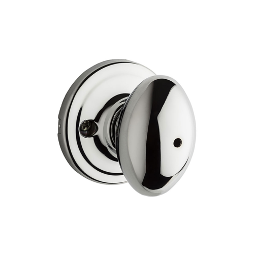 Laurel Privacy Knob Bright Polished Chrome