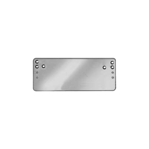 1431 Series Door Closer Drop Plate, Aluminum Painted