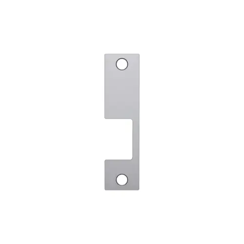 Faceplate 4-7/8" x 1-1/4" for Mortise Locks with Deadlatch Below Latchbolt, 1006 Series, 630/US32D Stainless Steel