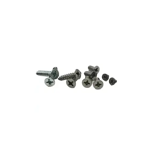 8200 Series Mortise Lock Screw Pack, Satin Chrome