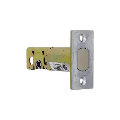 B600 Series Square Corner Deadbolt with 2-3/8" Backset and 1-1/8" Face Satin Chrome Finish