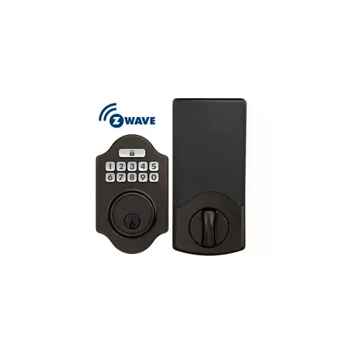 JBE109 Billows Electronic Keypad Deadbolt Aged Bronze