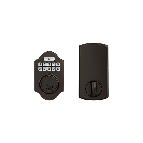 JBE105 Billows Electronic Keypad Deadbolt Aged Bronze