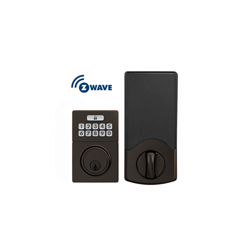 JBE109 Gatlin Electronic Keypad Deadbolt Aged Bronze