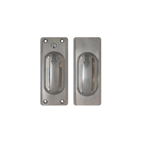 USA Cylindrical Lock Satin Stainless Steel