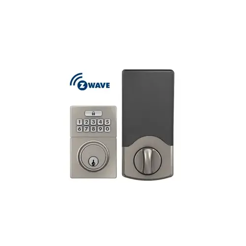 JBE109 Gatlin Electronic Keypad Deadbolt Satin Nickel