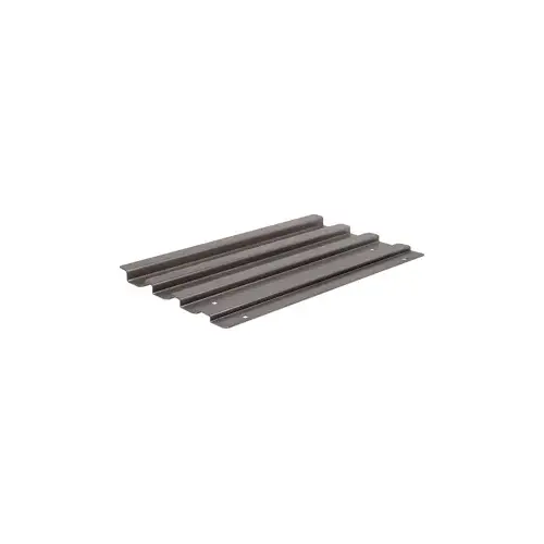 HPC OVDG-13 OFFSET DOOR GUARD 14 IN. SILVER 7/16 IN. OFFSET Satin stainless steel