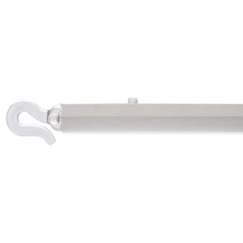 Designer's Touch 10793478563210 Wand in White for Cordless 1 in. Room Darkening Vinyl Blinds - 26.5 in. L