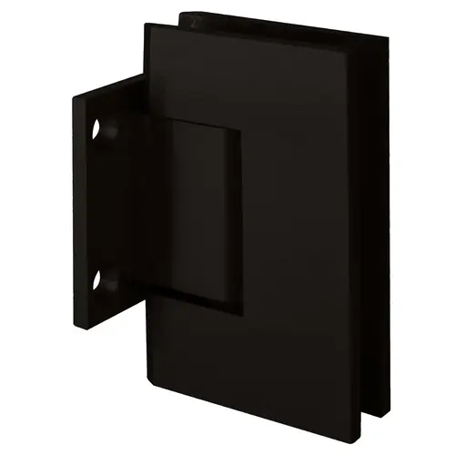 CRL GEN0740RB Oil Rubbed Bronze Geneva 074 Series Wall Mount Short Back Plate Hinge