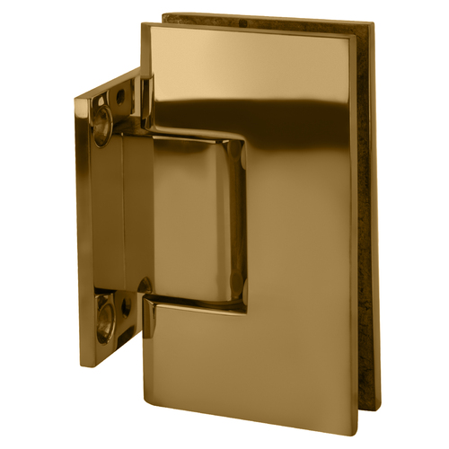 Gold Plated Vienna 074 Series Wall Mount Short Back Plate Hinge