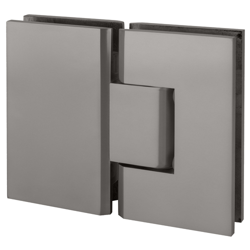 Satin Chrome Vienna 180 Series Glass-to-Glass Hinge