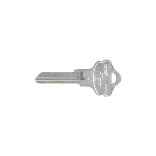 Kwikset 6-Pin KW10 Blank Key Silver