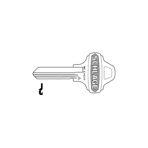 Everest Key Blank C345 Keyway