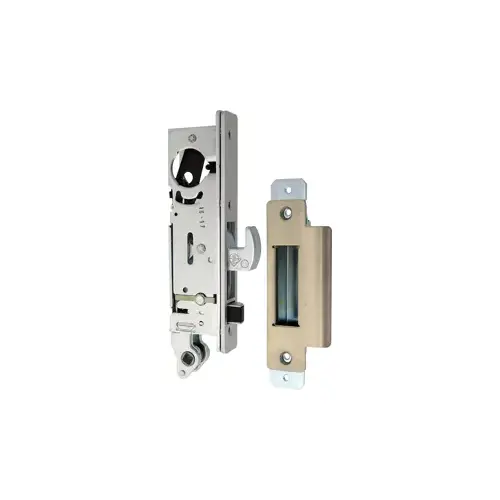 Aluminum Door Deadlocks Satin Aluminum Clear Anodized