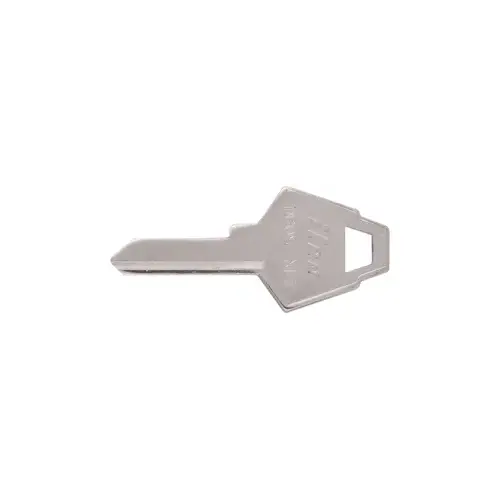 XL Lock XL7 Blank Utility Key Silver