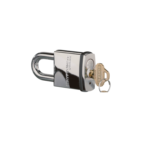 Padlock with 3/8" by 2" High Shackle Less Small Format Interchangeable Core