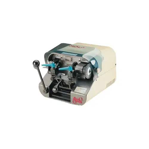 Semi-Automatic Key Duplicator, Precision Machined, 2-Position Vice Jaws, Ratchet Style Vise Jaws, Spring Loaded Key Guage, Cobalt Steel Cutter