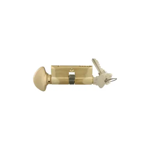 Profile Cylinder Bright Brass