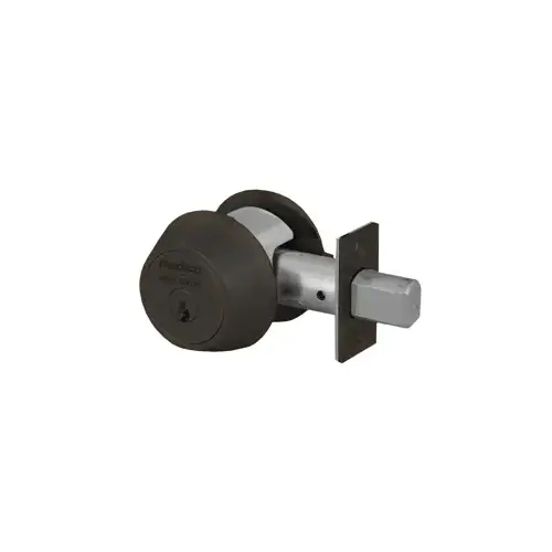 KIT - M3 Single Cylinder Commercial Deadbolt, 2-3/4" Backset, 6-Pin, DL Keyway, Sub-Assembled, UL437 Grade 1, Dark Bronze/Clear Coat 24