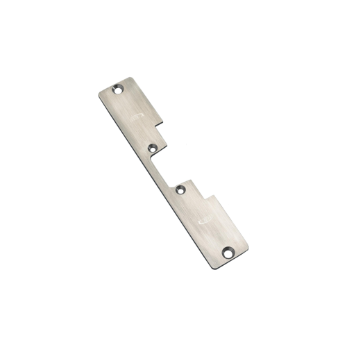 RCI B6-08-32D 1-7/16" x 7-15/16" Faceplate for 6 Series on Aluminum and Wood Frames, Satin Stainless Steel Finish