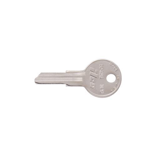 Illinois 360 Blank Utility Key Silver