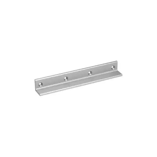 Angle Bracket for 1511, 1511S, 1511T, 1511DEV, 1571, 1571DEV, 1581S Single Maglocks, 2" x 1-1/2" x 11", 628/US28 Satin Aluminum