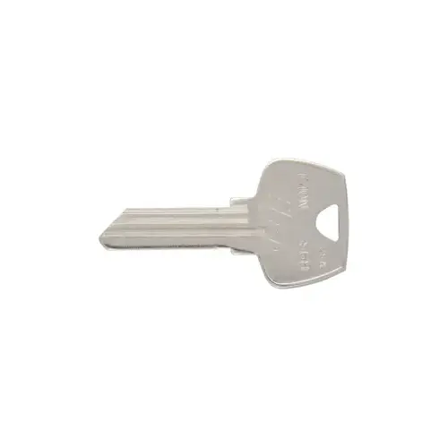 SARGENT KEY BLANK NP KEYBLANK FOR SARGENT 5 PIN KEYBLANK NICKEL PLATED - pack of 10