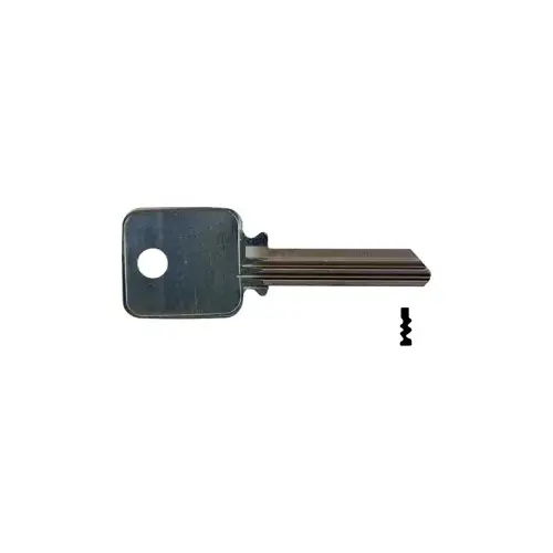 KEY BLANK ILCO KEYBLANK NICKEL PLATED