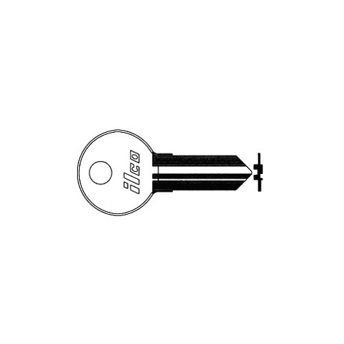 KEY BLANK ILCO KEY BLANK NICKEL PLATED