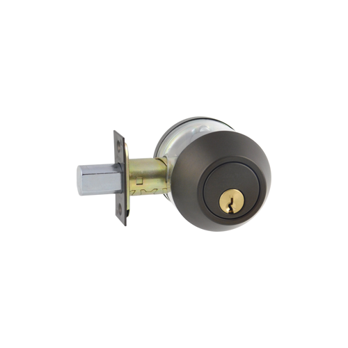 Lock Deadlock Dark Oxidized Satin Bronze Equivalent