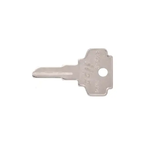 Bargman IN24 Blank Key Silver - pack of 10