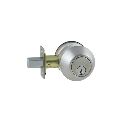 Lock Deadlock Satin Stainless Steel