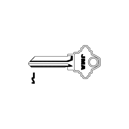 35-101C-NS SC4 A1145 Schlage C Key Blank 6-Pin Brass Bulk Pack