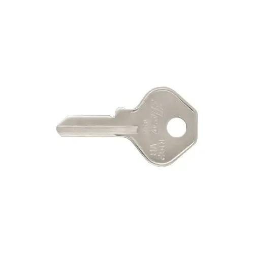 KEY BLANK KEY BLANK NICKEL PLATED - pack of 10