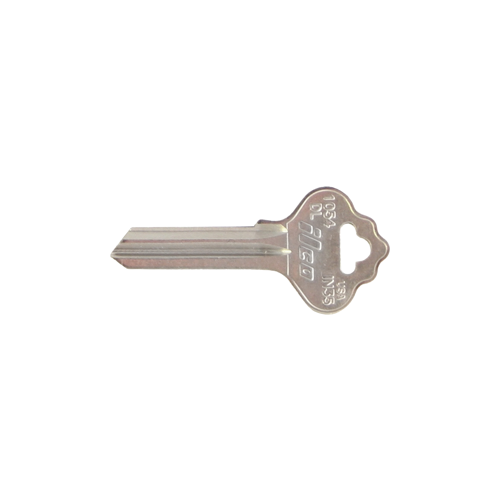 KEY BLANK NP KEY BLANK NICKEL PLATED - pack of 10