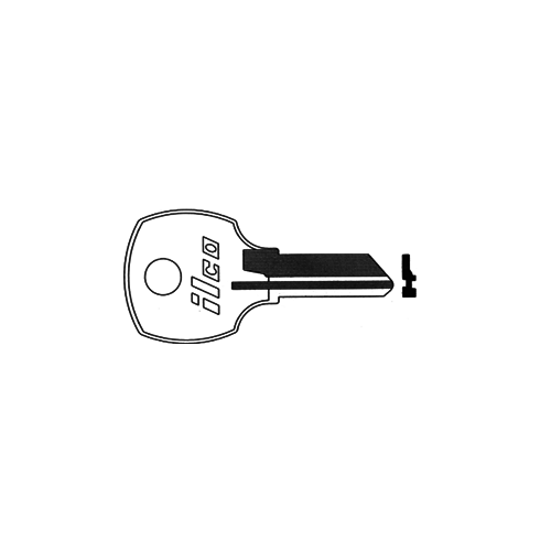 KEY BLANK NP KEY BLANK NICKEL PLATED - pack of 10