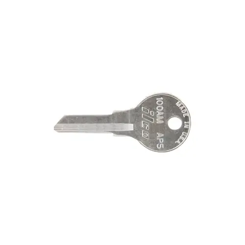 Chicago K100M Blank Utility Key Silver