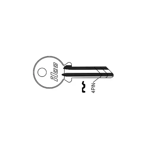 YALE KEYBLANK KEYBLANK FOR YALE NICKEL PLATED