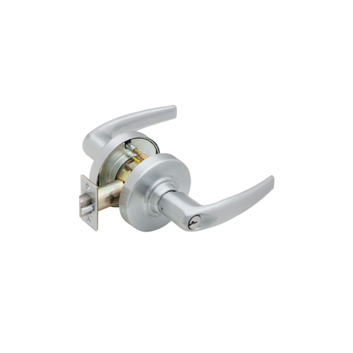 ND Series Satin Chrome Entrance Function Door Lever