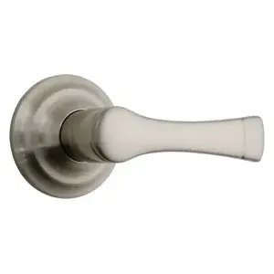 Brinks Push Pull Rotate Harper Satin Nickel Passage Lever ANSI Grade 2 KW1 1.75 in.