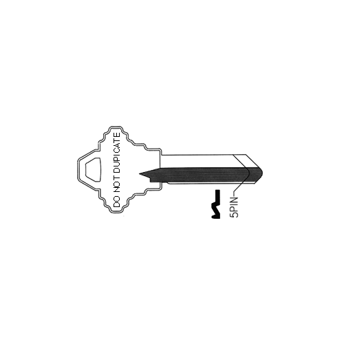 Schlage Key Blanks Do not Duplicate