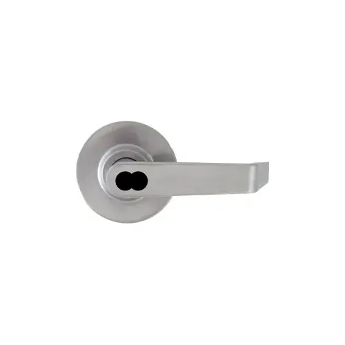Arrow SRX82IC26D Storeroom Lever Trim with SFIC Prep Less Core Satin Chrome Finish