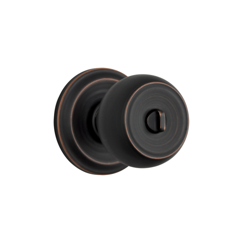 Brinks Home Security 23021-150-ISO Stafford Privacy Knob, Tuscan Bronze