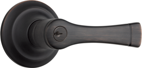 Brinks Home Security 23012-150-ISO Harper Entry Lever, Tuscan Bronze